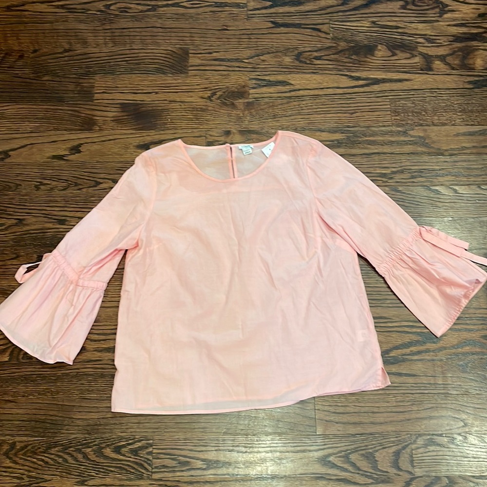 NWT jcrew pink blouse